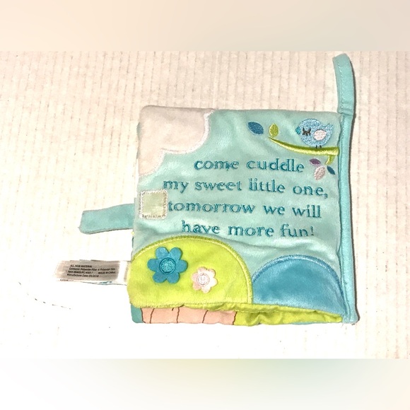 Douglas Baby Elephant/Bunny Sweet Animals Soft Crinkle Lovey Sensory Books Set-2 - Picture 6 of 11